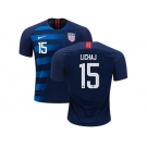 USA #15 Lichaj Away Soccer Country Jersey