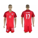 USA #17 Altidore Away Soccer Country Jersey2