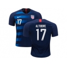 USA #17 Altidore Away Soccer Country Jersey