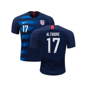 USA #17 Altidore Away Soccer Country Jersey