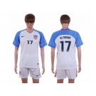 USA #17 Altidore Home Soccer Country Jersey