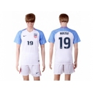 USA #19 Miazga Home(Three Star) Soccer Country Jersey