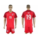 USA #19 Zusi Away Soccer Country Jersey2