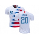 USA #20 Arriola Home Soccer Country Jersey