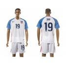 USA #20 Cameron Away Soccer Country Jersey4