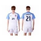 USA #21 Chandler Home(Three Star) Soccer Country Jersey