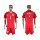 USA #7 Beasley Red Rainbow Soccer Country Jersey