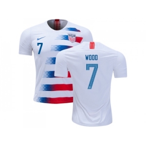 USA #7 Wood Home Soccer Country Jersey