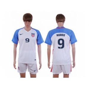 USA #9 Morris Home Soccer Country Jersey