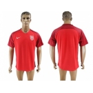 USA Blank Away Soccer Country Jersey1