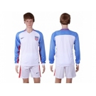 USA Blank Home Long Sleeves Soccer Country Jersey