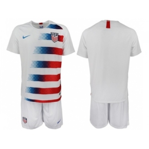 USA Blank Home Soccer Country Jersey