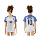 Women's USA #10 Donovan Home Soccer Country Jersey