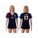 Women's USA #17 Altidore Away Soccer Country Jersey4