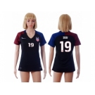 Women's USA #19 Zusi Away Soccer Country Jersey4