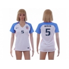 Women's USA #5 Besler Home Soccer Country Jersey1