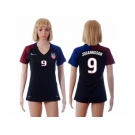 Women's USA #9 Johannsson Away Soccer Country Jersey4