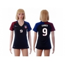 Women's USA #9 Zardes Away Soccer Country Jersey4