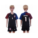 USA #1 Howard Away Kid Soccer Country Jersey