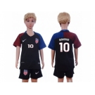 USA #10 Diskerud Away Kid Soccer Country Jersey