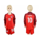 USA #10 LLOYD Away Long Sleeves Kid Soccer Country Jersey