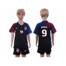 USA #9 Morris Away Kid Soccer Country Jersey