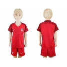 USA Blank Away Kid Soccer Country Jersey1
