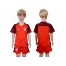 USA Blank Away Kid Soccer Country Jersey
