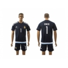 Argentina #1 Romero Away Soccer Country Jersey