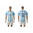Argentina #11 M.Rodriguez Home Soccer Country Jersey