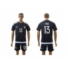 Argentina #13 Funes Away Soccer Country Jersey