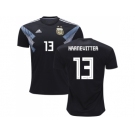 Argentina #13 Kranevitter Away Soccer Country Jersey