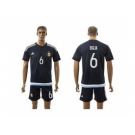 Argentina #6 Biglia Away Soccer Country Jersey