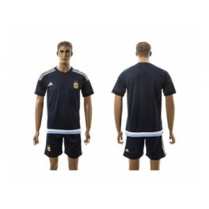 Argentina Blank Away Soccer Country Jersey