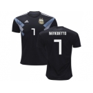 Argentina #7 Benedetto Away Kid Soccer Country Jersey