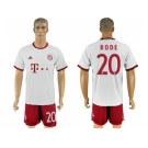 Bayern Munchen #20 Rode White Soccer Club Jersey