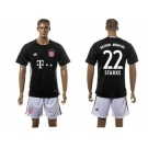 Bayern Munchen #22 Starke Goalkeeper Black Soccer Club Jersey