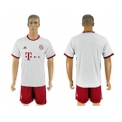 Bayern Munchen Blank White Soccer Club Jersey