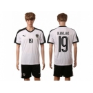 Austria #19 Kavlak White Away Soccer Country Jersey