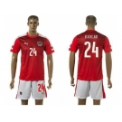 Austria #24 Kavlak Red Home Soccer Country Jersey