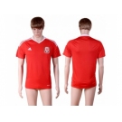 Wales Blank Red Home Soccer Country Jersey