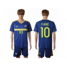 Bosnia Herzegovina #10 Pjanic Home Soccer Country Jersey