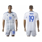 Bosnia Herzegovina #19 Visca Away Soccer Country Jersey