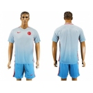 Turkey Blank Away Soccer Country Jersey