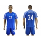 Holland #24 Vermeer Away Soccer Country Jersey