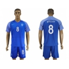 Holland #8 Afellay Away Soccer Country Jersey