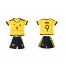 Colombia #9 Muriel Home Kid Soccer Country Jerse