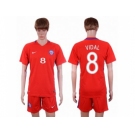 Chile #8 Vidal Home Soccer Country Jersey
