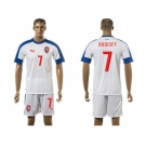 Czech #7 Posicky Away Soccer Country Jersey