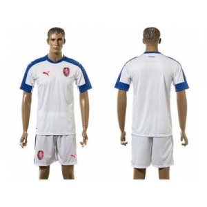 Czech Blank Away Soccer Country Jersey